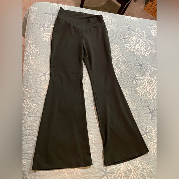 Shein wide leg leggings woman large US 8-10 - Picture 1 of 9